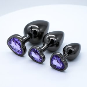 Heart Steel Anal Plug