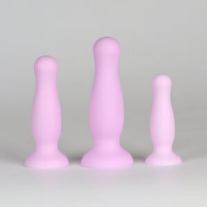 Soft Liquid Silicone Anal Plugs