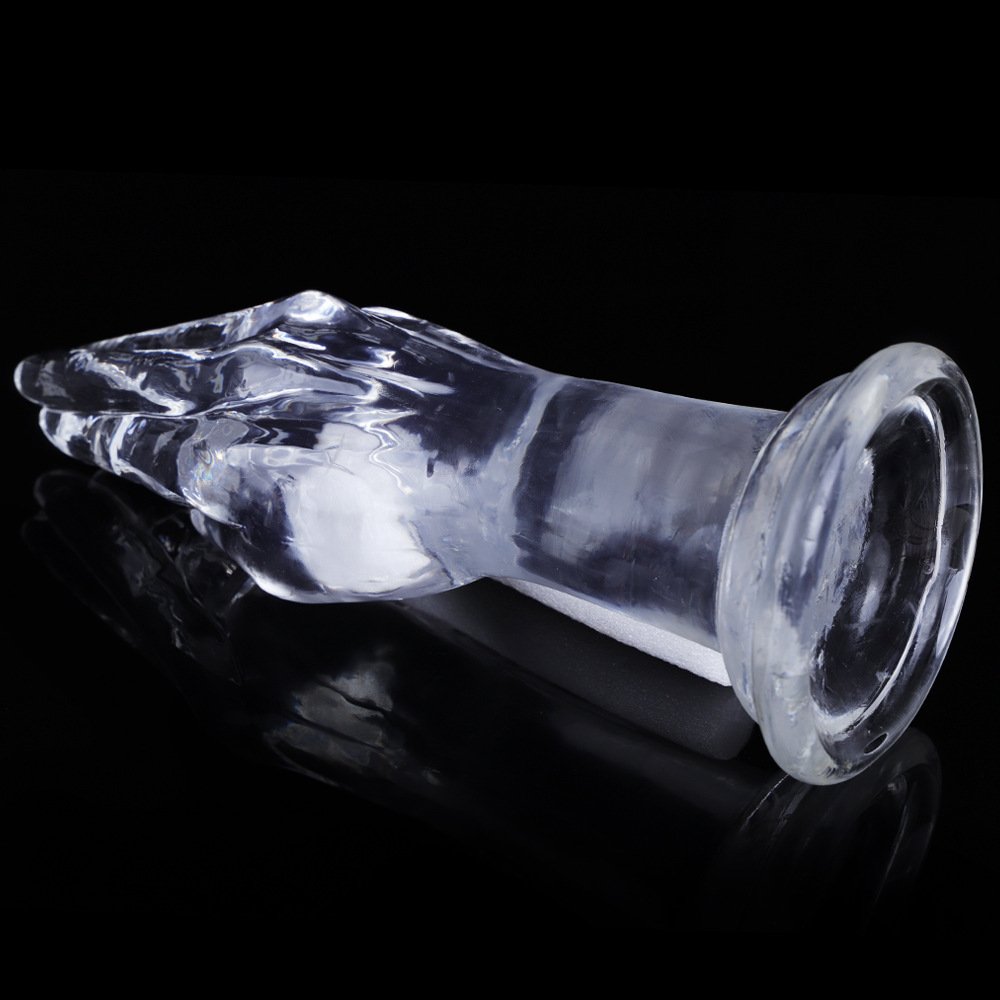 Crystal Clear Fist Dildo – Suction Base – Wholesale - Image 4