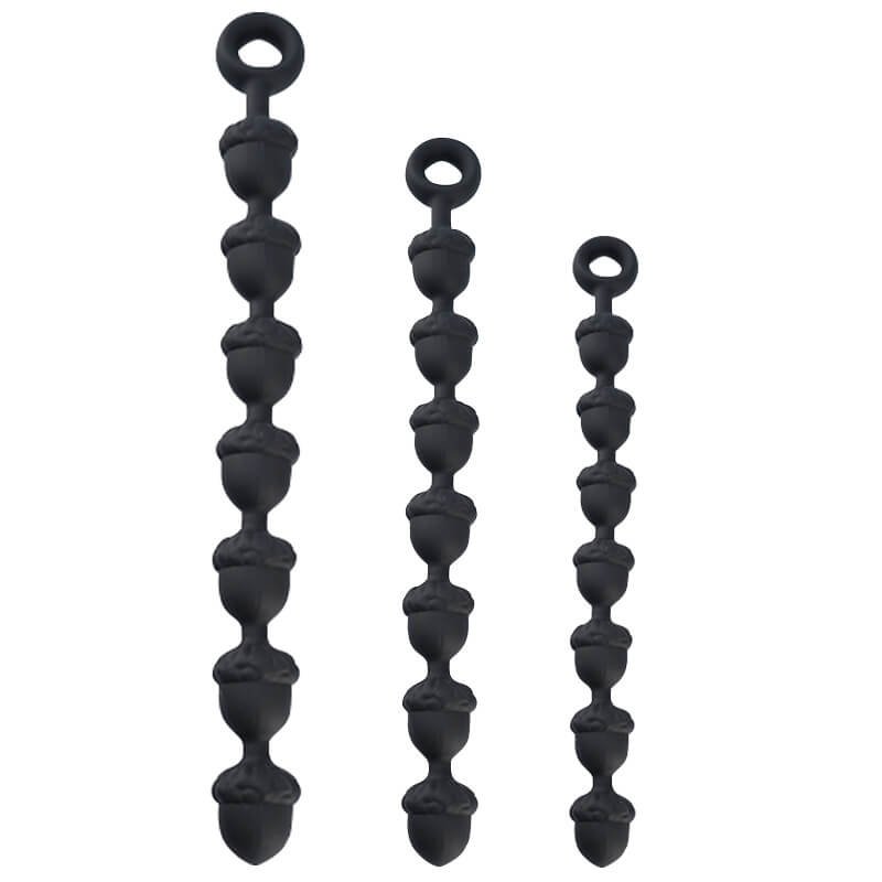 Soft Silicone Pinecone Anal Beads Pull Wholesale - Image 4