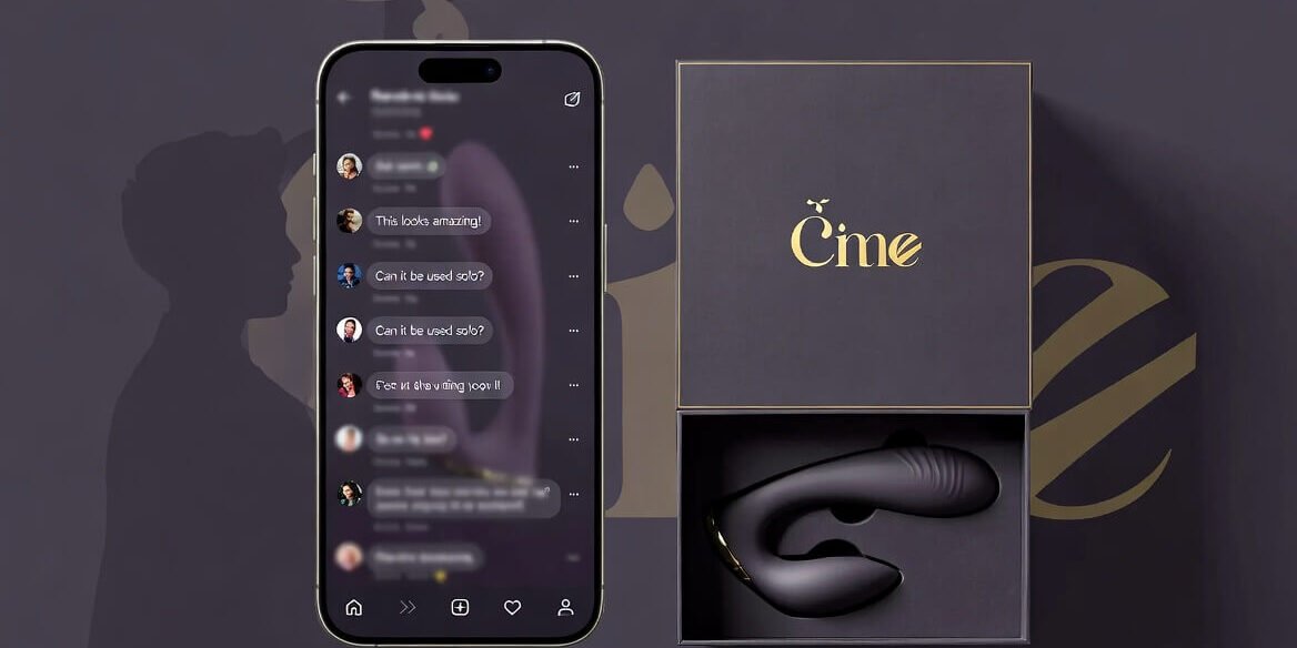NebqV (1) Smartphone fan comments turning into custom branded sex toy packaging for OnlyFans KOLs