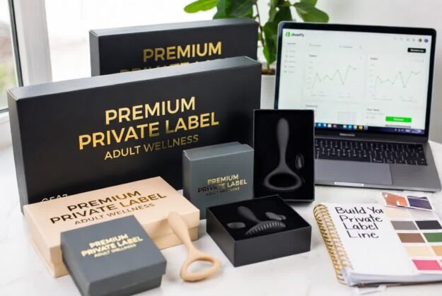 Private label adult toys with premium custom packaging and Shopify sales growth for ecommerce sellers