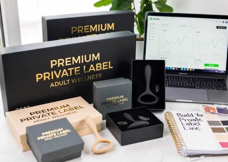 Private label adult toys with premium custom packaging and Shopify sales growth for ecommerce sellers