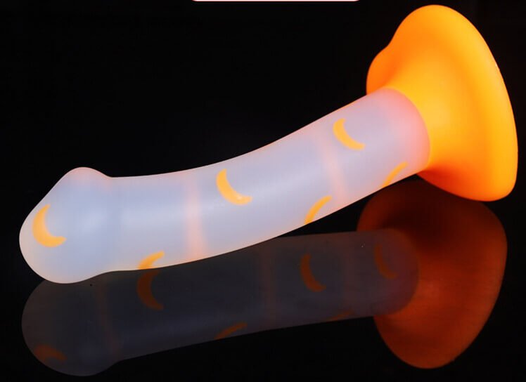 Light Up Dildo Glow in the Dark Jelly Texture Wholesale - Image 3