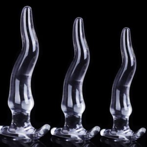 5-Size Clear Anal Plug Collection | OEM &ODM Available