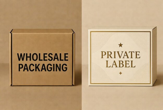 MJ3IC (1) (1) (1) Clean illustration showing contrast between standard wholesale and premium private label packaging for profitable adult toy assortments