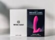 Private label vs white label adult toys packaging comparison with custom logos and premium branding for brand starters