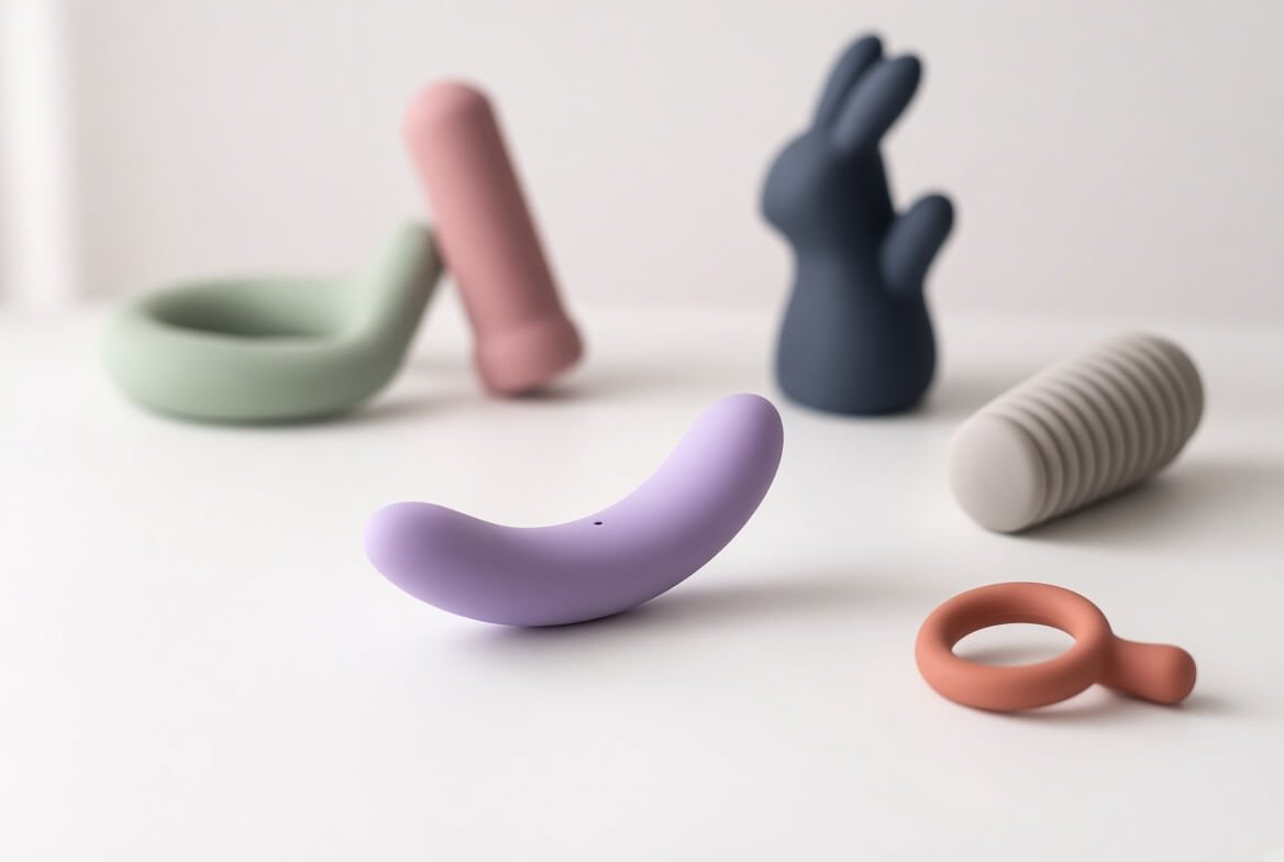 UOdXl (1) Feature image showing a standard adult toy alongside diverse product shapes, highlighting the limitations of generic designs for specific communities.