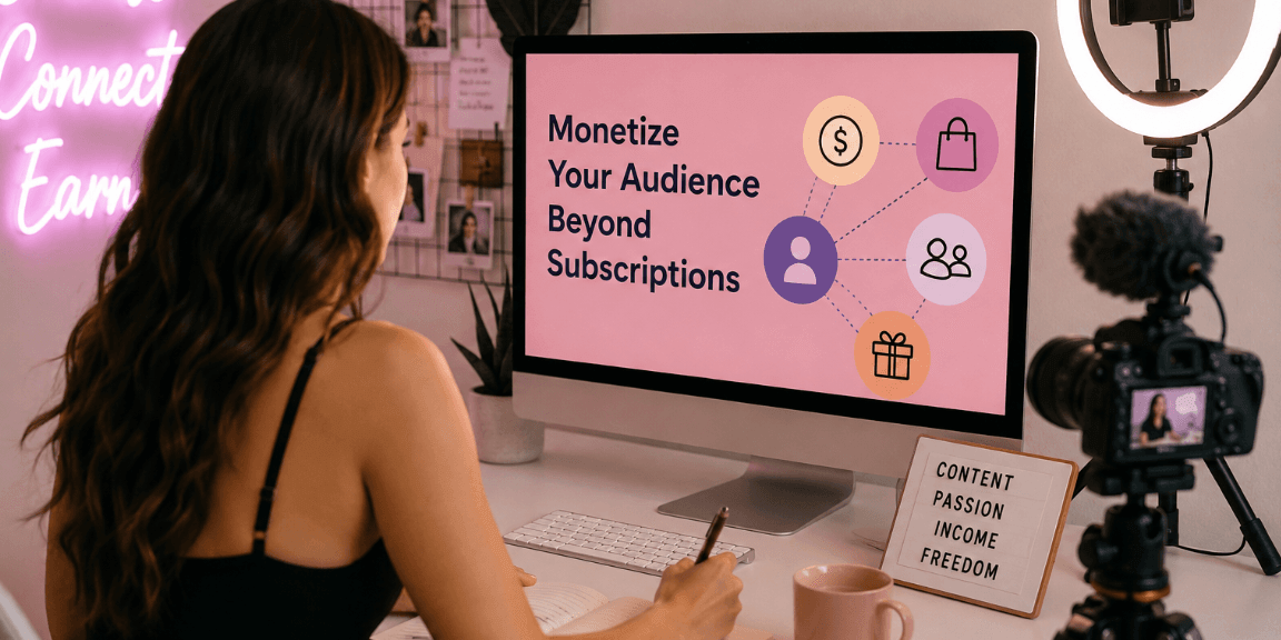 1 (1) (1) Adult content creator monetizing an audience beyond subscriptions through digital products, brand partnerships, and audience engagement