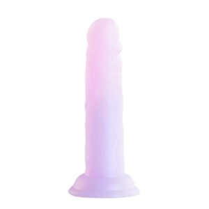 Small Vibrant Purple Silicone Dildo