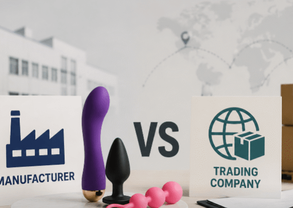 China adult toy manufacturer vs trading company comparison for sourcing partners