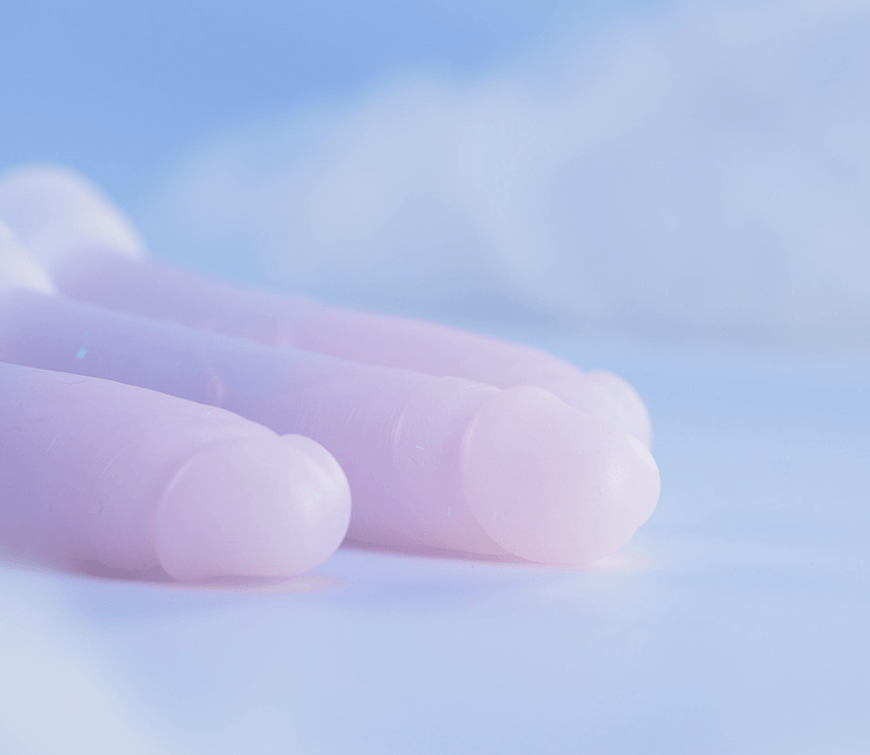 Small Vibrant Purple Silicone Dildo – OEM & ODM Wholesale - Image 3