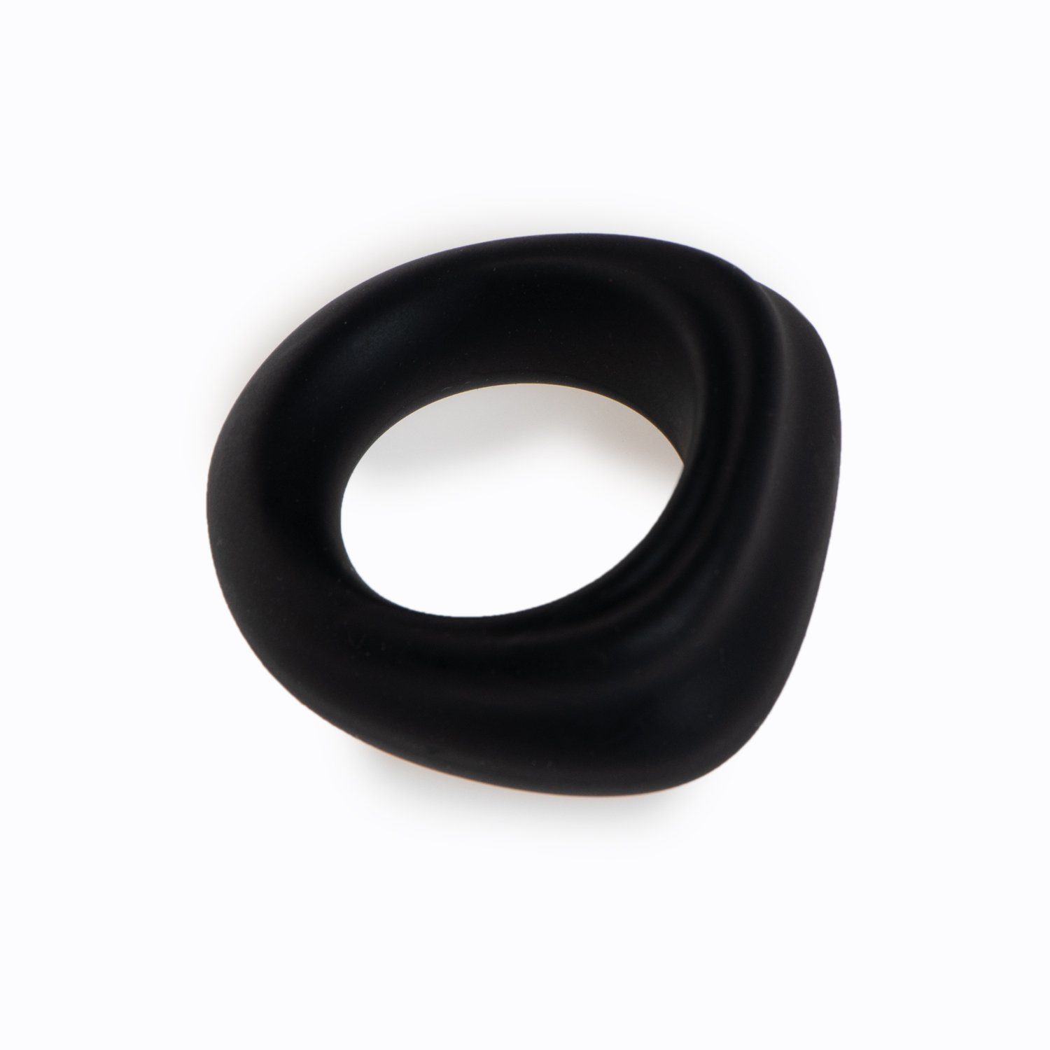 Private Label Man Cock Ring – Wide Flat Ergonomic Silicone Design - Image 3