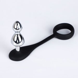 meta anal plug with cock ring
