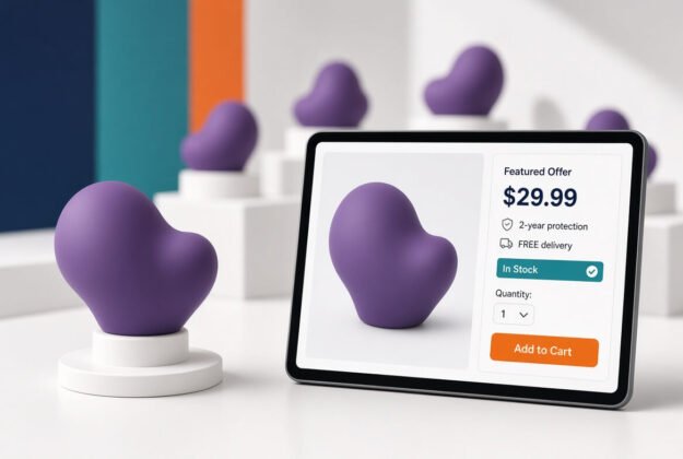 Generic adult toys on a shared Amazon listing with the Buy Box Add to Cart highlighted